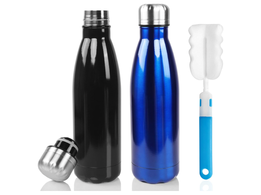 Stay Cold, No Leaks 💧❄️ — Premium 17 oz Stainless Steel Bottle