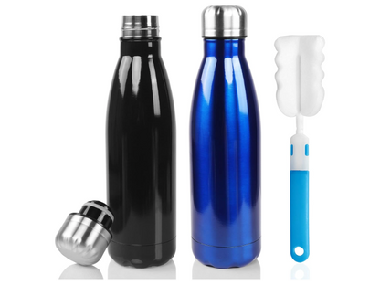 Stay Cold, No Leaks 💧❄️ — Premium 17 oz Stainless Steel Bottle